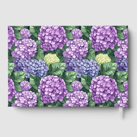 Refined Purple Floral Pattern (Verso)