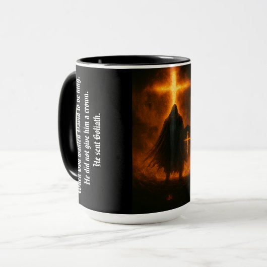 Refined to Reign – 15oz Mug Mok (Voorkant links)