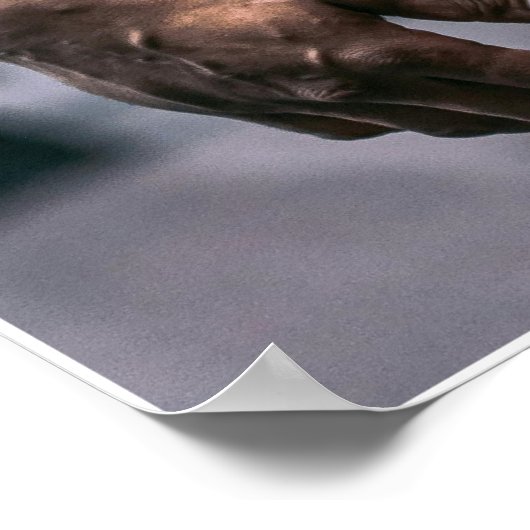 Refinement Is Progress Fitness Quote Poster (Coin)