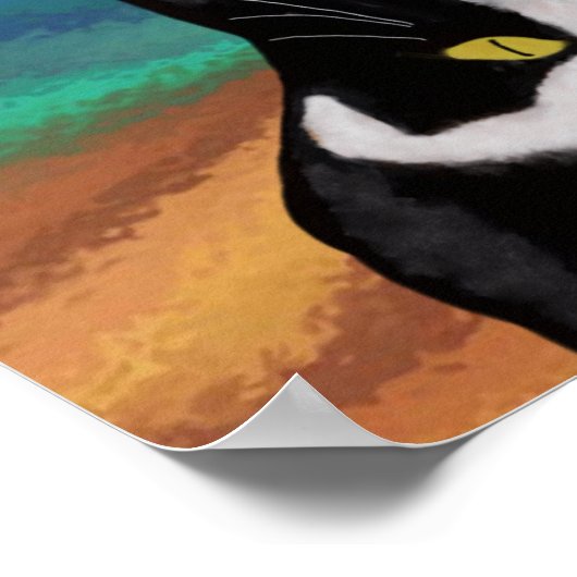 Réfléchissez avant d'agir Poster Motivationnel (Coin)