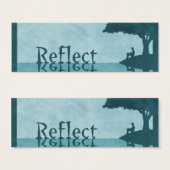 Reflect gewoon Bladwijzer Mini Visitekaartjes (Voorkant /achterkant)