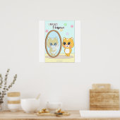 Reflect to improve Wall art Poster (Keuken)