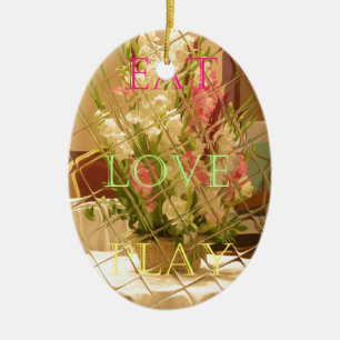 Reflected Blooms Art Print Keramisch Ornament