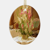 Reflected Blooms Art Print Keramisch Ornament (Rechts)