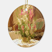 Reflected Blooms Art Print Keramisch Ornament (Links)