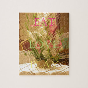 Reflected Blooms Art Print Legpuzzel