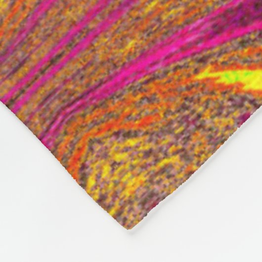 Reflected Lotus 7 Fleece Deken (Hoek)