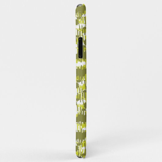 REFLECTED TREE TRUNKS pixelat BY Masanser Case-Mate iPhone Case (Achterkant/rechts)
