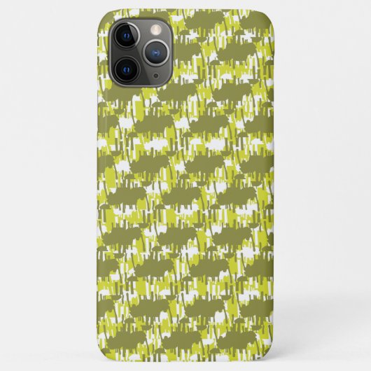 REFLECTED TREE TRUNKS pixelat BY Masanser Case-Mate iPhone Case (Achterkant)