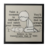 Reflecteren Tegeltje (Voorkant)