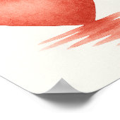 reflecterend hart poster (Hoek)