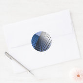 Reflecterend Kantoor blok Ronde Sticker (Envelop)