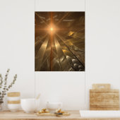 'reflecterend licht' poster (Keuken)