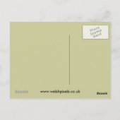 Reflecterend Mallard Briefkaart (Achterkant)