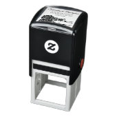 Reflecterend Roos Elegant Bruiloft Retouradres Zelfinktende Stempel (Product)