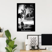 Reflecterende afdruk poster (Thuiskantoor)