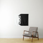 Reflecterende Deco Mod Woman Tapestry Wandkleed (In Situ (horizontaal))