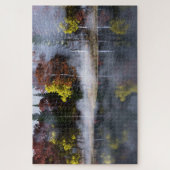 Reflecterende herfst Jigzaag Puzzle Legpuzzel (Verticaal)