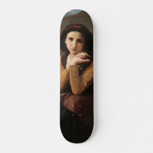 Reflecterende schoonheid (Mignon Pensive) 1869 Bou Skateboard