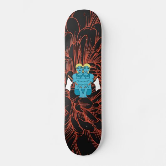 Reflecterende vrijheid skateboard (Voorkant)