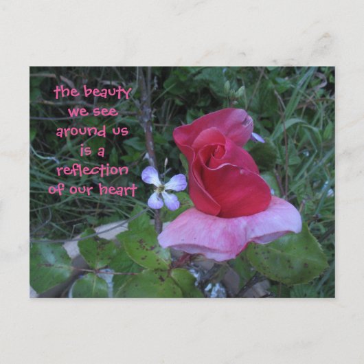 reflectie-briefkaart briefkaart (Voorkant)