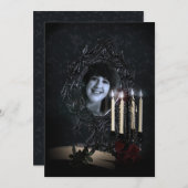 Reflectie Gothic Fantasy Wedding Kaart (Voorkant / Achterkant)