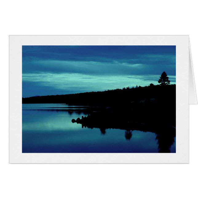 Reflectie in Blues (Voorkant Horizontaal)