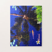 Reflectie in de Koi Pond Legpuzzel (Verticaal)