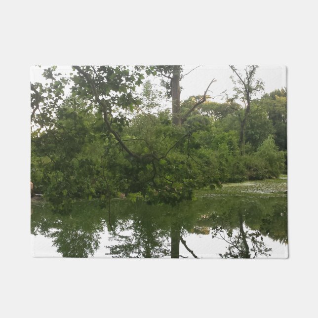 Reflectie in het Deurmeer Deurmat (Voorkant)