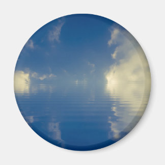 Reflectie in water magneet
