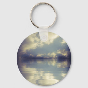 Reflectie in water sleutelhanger