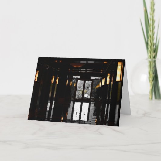 reflectie kaart (Voorkant)