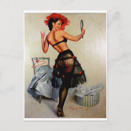 Reflectie omhoog briefkaart (Voorkant)