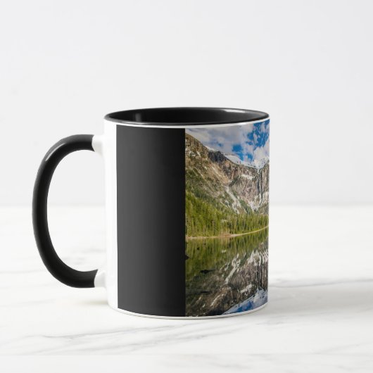 Reflectie op het meer van Avalanche Mok (Links)