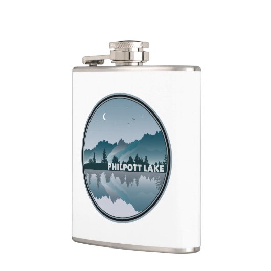 Reflectie op het meer van Virginia Heupfles (Links)