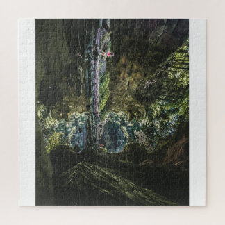 Reflectie op het staatspark Turkije Legpuzzel