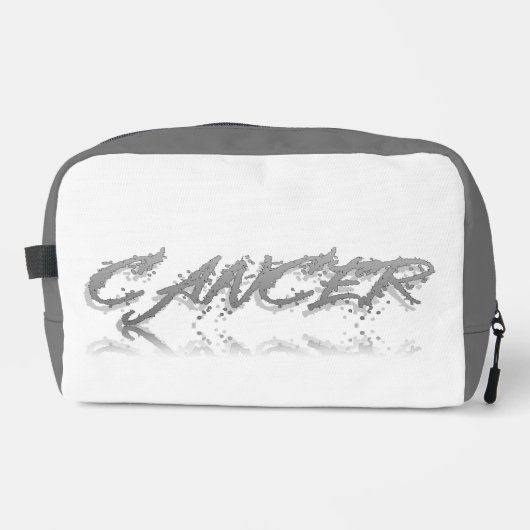 Reflectie op kanker toilettasje (Voorkant)