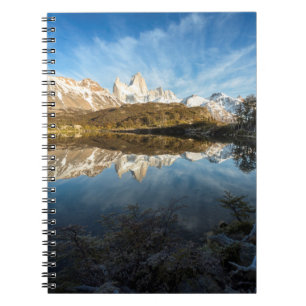 Reflectie op patagonië notitieboek