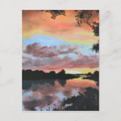 Reflectie over de Zambezi Briefkaart (Voorkant)