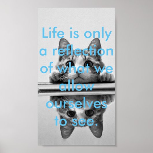 reflectie poster (Voorkant)