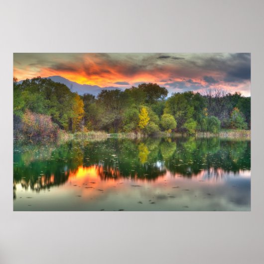 reflectie poster (Voorkant)