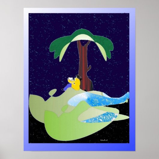 reflectie poster (Voorkant)