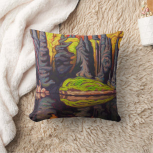 Reflectie, Sand Lake, Algoma Lawren Harris Kussen