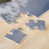 Reflectie van de Grote Tetons van de bergen Puzzle Legpuzzel (Zijkant)