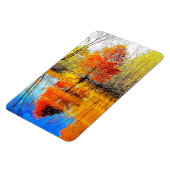 Reflectie van een boom magneet (Linkerzijde)