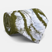 Reflectie van een Stropdas van de Boom (Opgerold)