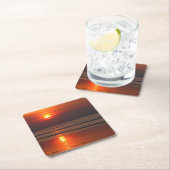 Reflectie van een zonsondergang op het Onderzetter (Insitu)