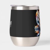 Reflectie van Tiger Drink Water (Rechts)