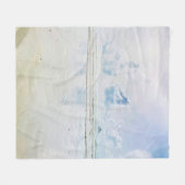 Reflectie Wolken in de Oostzee Fleece Deken (Voorkant (Horizontaal))