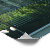 Reflectiefoto Poster (Hoek)